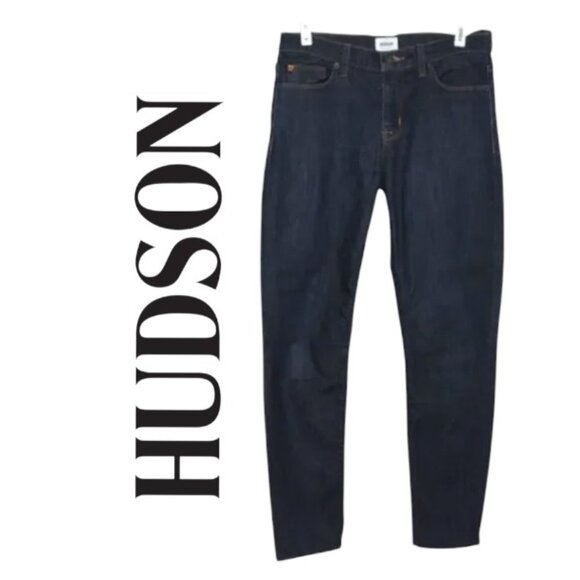 Hudson Dark Blue Denim Jeans Size 28 - Picture 1 of 10